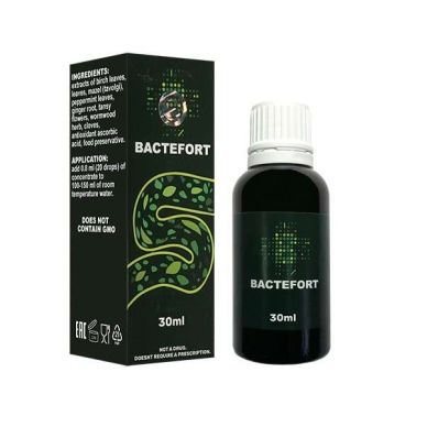 Bactefort - краплі від паразитів